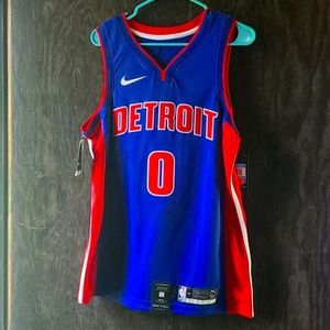 Brand New! M Detroit Pistons Basketball Jersey